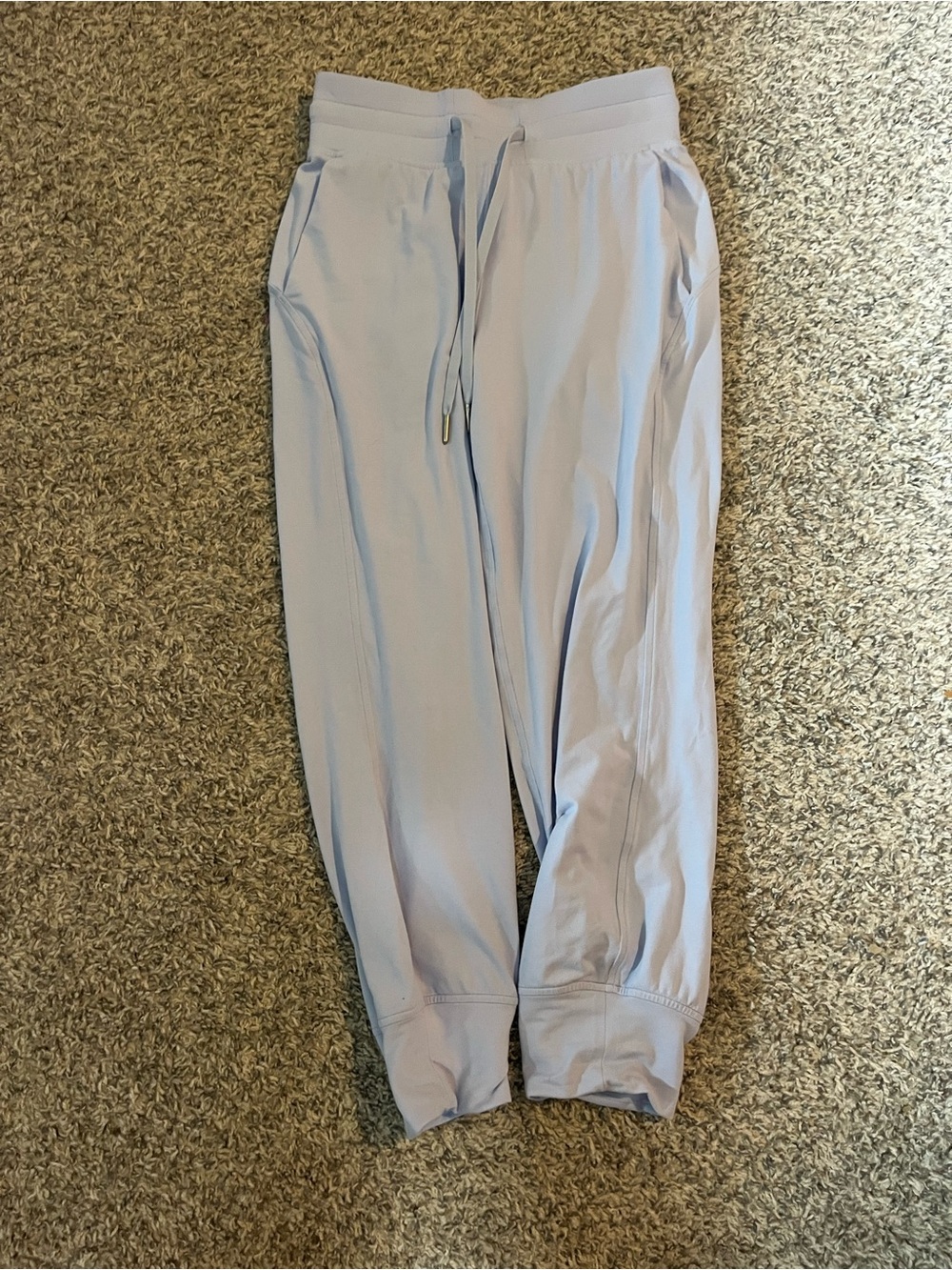 Women’s lululemon Light Blue Drawstring Jogger Pants